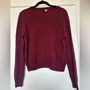 H&M Women's Red Sweater in Medium